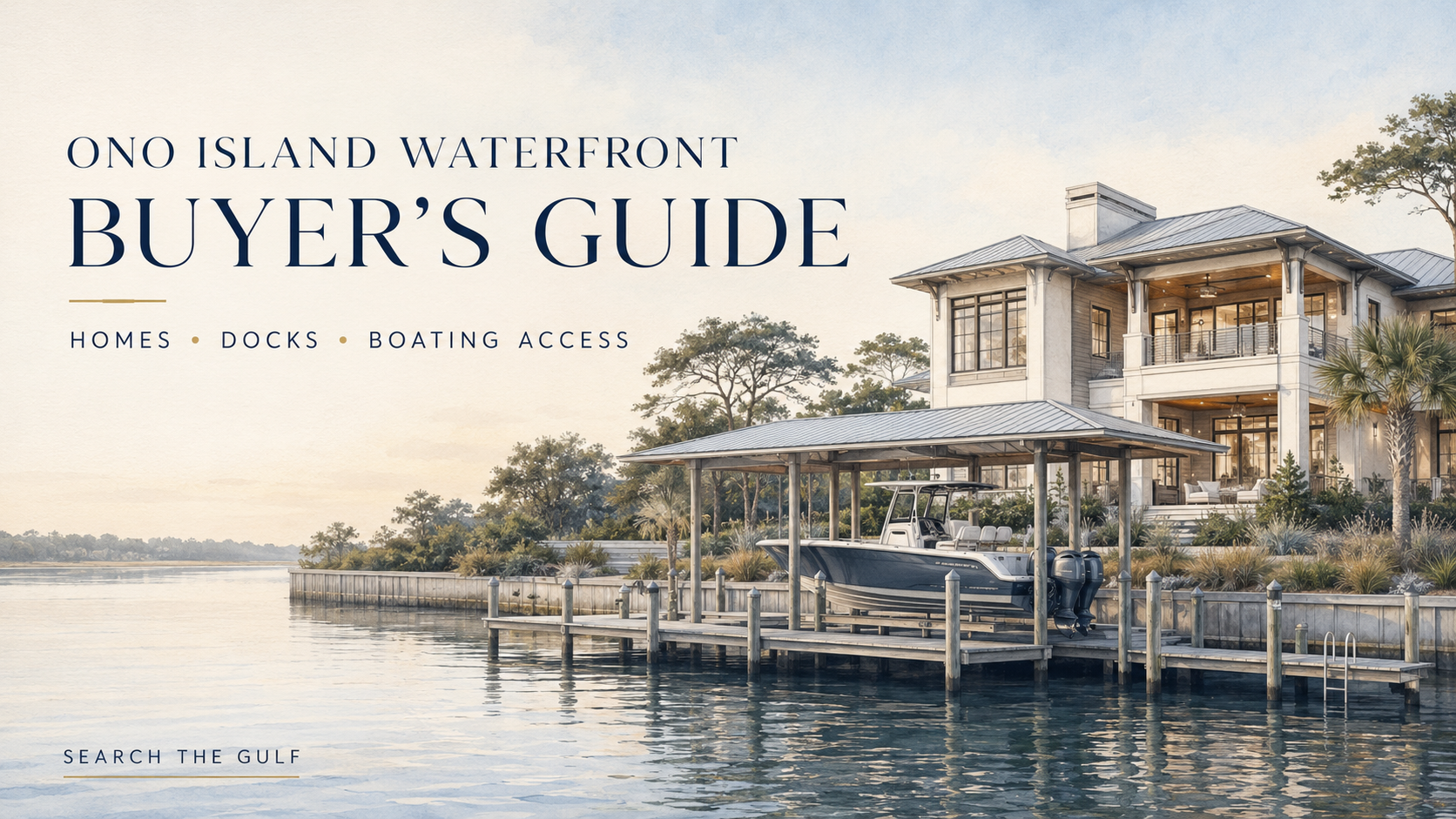 Ono Island Canal Bridgelocked Ono Island Waterfront Home Living Guide
